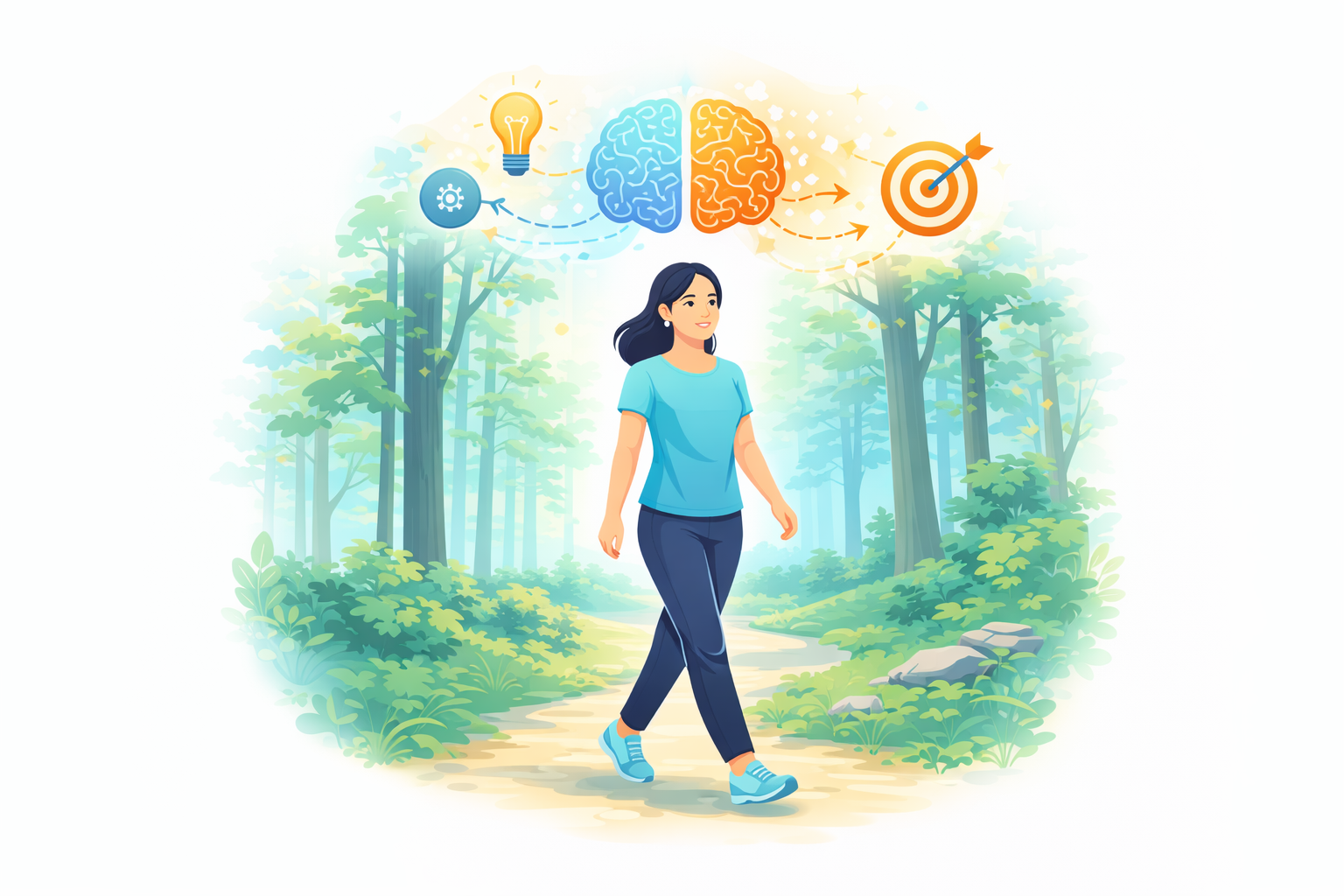 Pourquoi marcher aide à penser