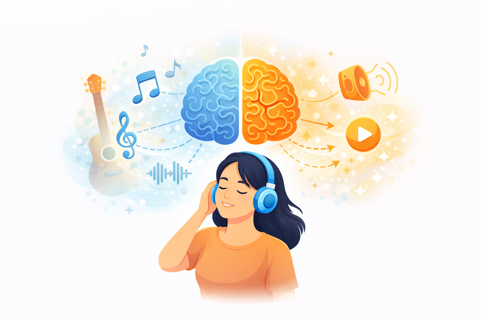 Les effets de la musique sur le cerveau